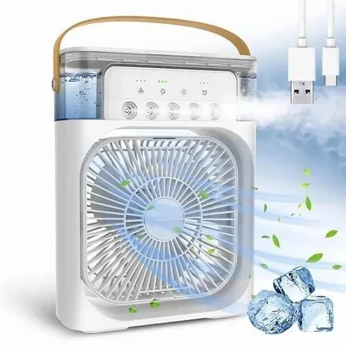 4 In 1 Fan Air Cooling Mist Fan