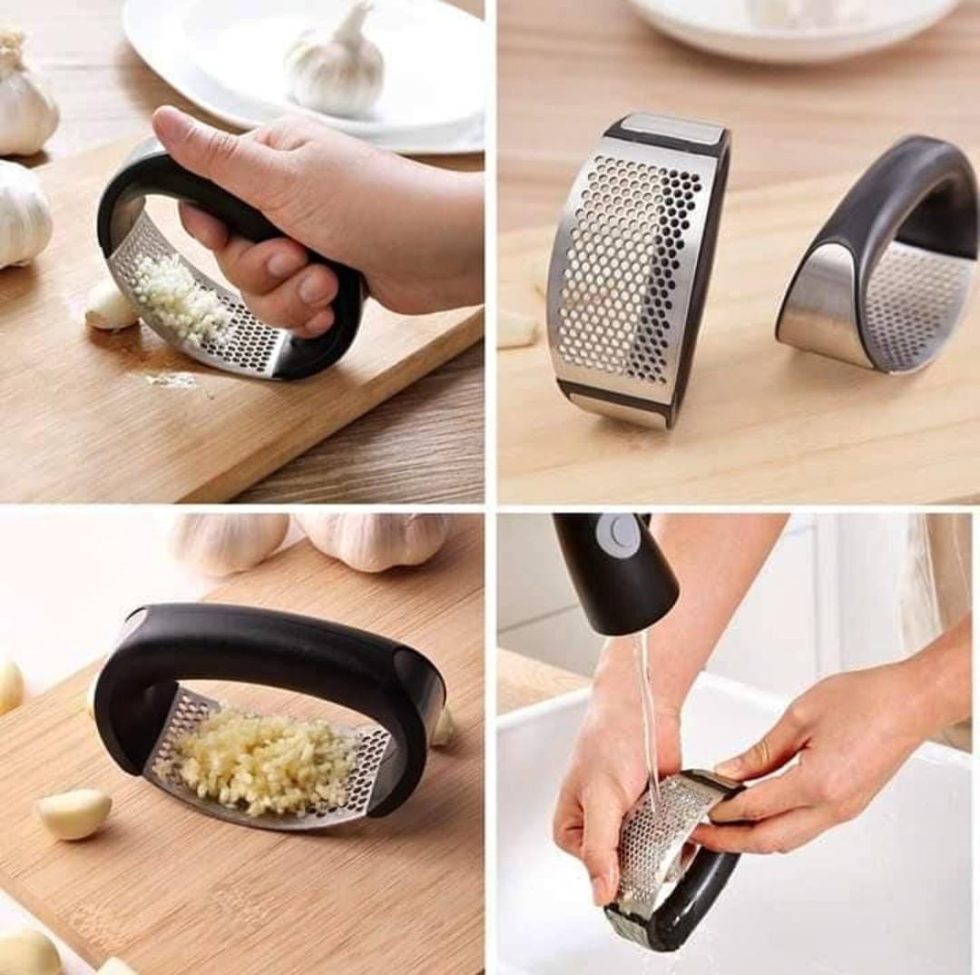 Garlic Press Rocker – Stainless Steel