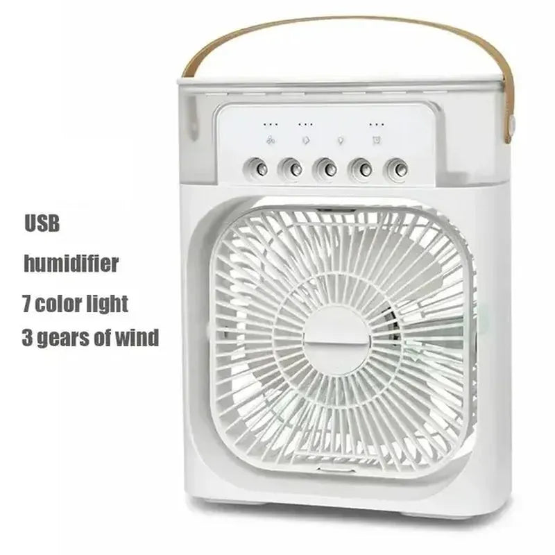 4 In 1 Fan Air Cooling Mist Fan