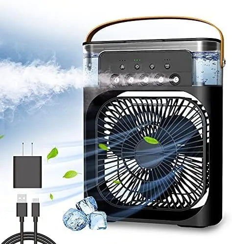 4 In 1 Fan Air Cooling Mist Fan