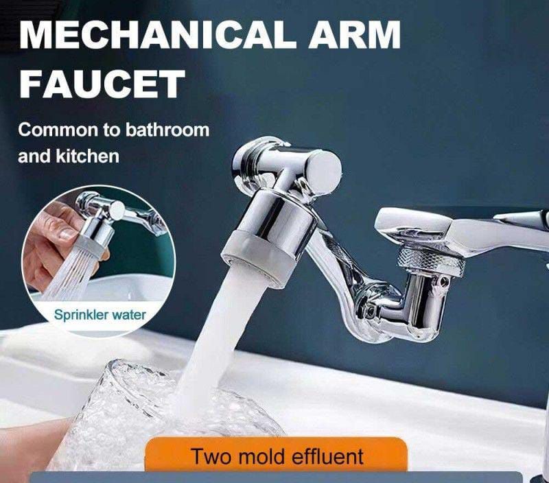 Rotation Faucet Sprayer Head Universal 1080°rotatable Bathroom Washbasin Tap