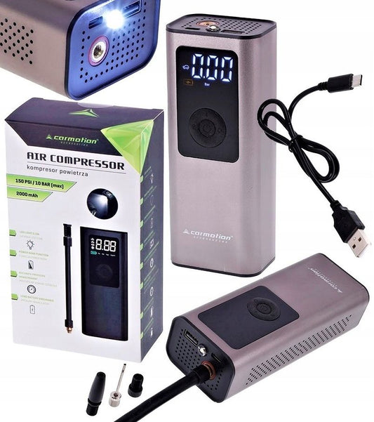 Air Compressor – Wireless Electric Air Pump For Car & Bike Tires