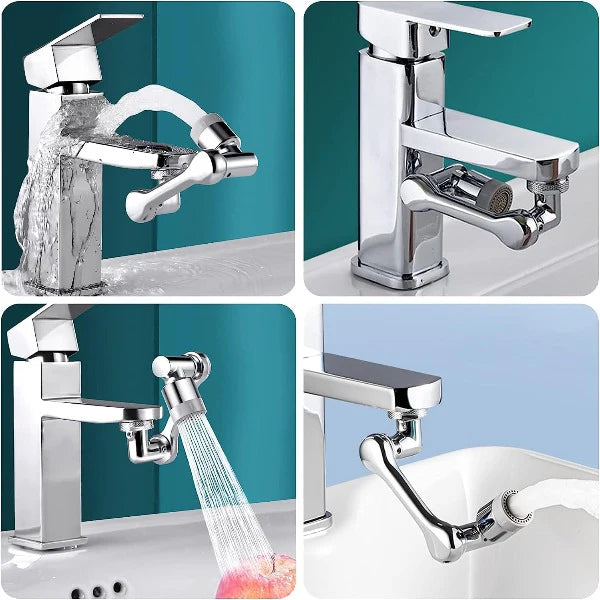 Rotation Faucet Sprayer Head Universal 1080°rotatable Bathroom Washbasin Tap