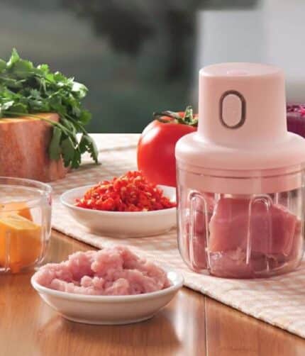 4 in 1 multi functional electric handheld meat mincer food processor