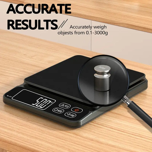 Precise Escort Digital Kitchen Scale With Lcd Display
