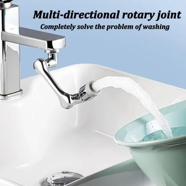 Rotation Faucet Sprayer Head Universal 1080°rotatable Bathroom Washbasin Tap