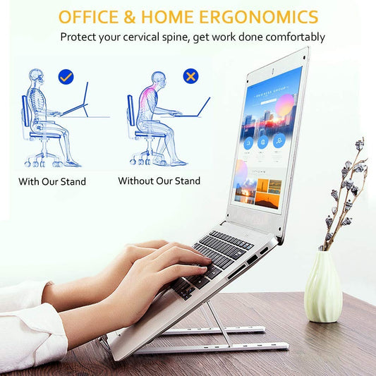 Adjustable Portable Folding Notebook Stand