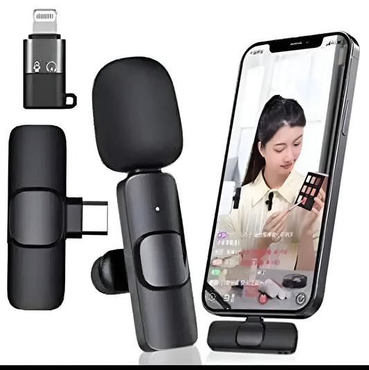 K8 Wireless Lavalier Microphone With Type-c Connector