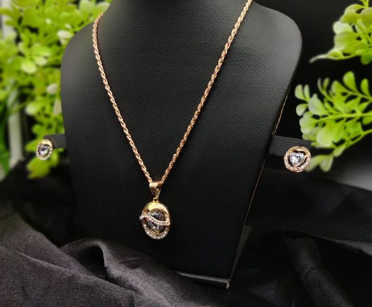 Imported Timeless Elegance Pendant Necklace Set